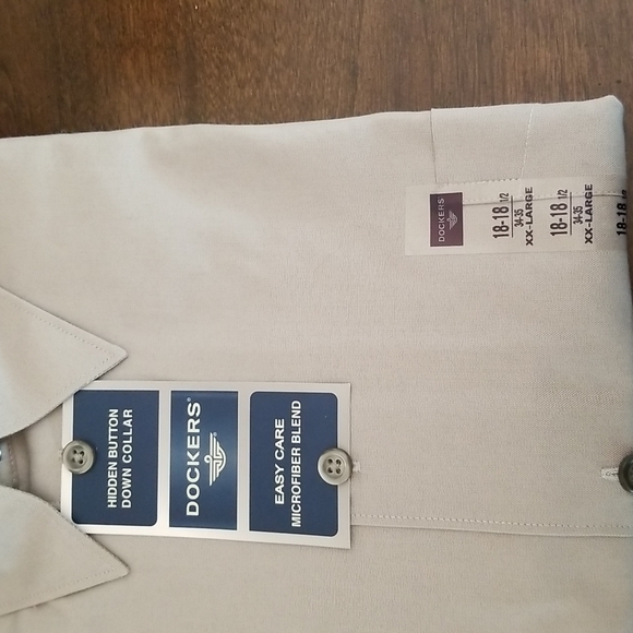 NWT Men's Dockers button down collar dress shirt - Picture 2 of 5